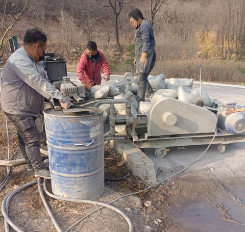 徐水路面下沉注浆